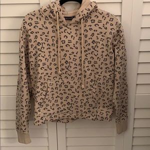 abercrombie leopard sweatshirt